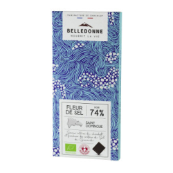 Chocolat bio noir amandes Belledonne (Tablette 100g)